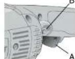 DEWALT D28494G - UTILISATION DE L'INTERRUPTEUR A GACHETTE - 1