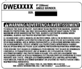 DEWALT DWE4519 - DAY MONEY BACK GUARANTEE - 1