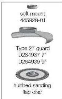 DEWALT DWE4519 - Sanding Flap Discs - 1