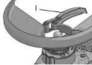 DEWALT DWE4519 - INSTALACION Y REMOCION DE LA GUARDA (FIG. 7) - 1