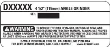 DEWALT D28110 - DAY MONEY BACK GUARANTEE - 1