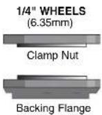 DEWALT D28110 - MOUNTING NON-HUBBED WHEELS - 3