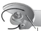 DEWALT D28110 - Montage du dispositif de protection MONTAGE ET DÉPOSE DU DISPOSITIF DE PROTECTION (D28112, D28402, D28402N) - 2