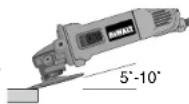 DEWALT D28110 - ACABADO DE SUPERFICIES CON DISCOS PARA LIJAR - 1