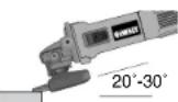 DEWALT D28110 - ESMERILADO DE BORDES CON DISCOS PARA ESMERILAR - 1