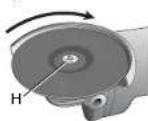 DEWALT D28110 - MOUNTING NON-HUBBED WHEELS - 2