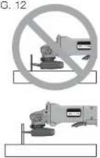 DEWALT D28140 - EDGE GRINDING WITH GRINDING WHEELS (FIG. 12) - 1
