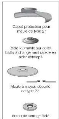 DEWALT D28140 - Meules de 152 mm (6 po) - 1