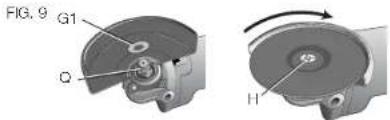 DEWALT D28140 - ASSEMBLAGE DE MEULES SANS MOYEU (FIG. 9, 10) - 1