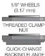 DEWALT D28140 - MOUNTING NON-HUBBED WHEELS (FIG. 9, 10) - 3