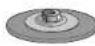 DEWALT D28140 - Discos de esmerilar de 152 mm (6") - 6