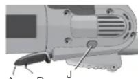 DEWALT D28140 - DISPOSITIF DE VERROUILAGE DE LA BROCHE (FIG. 8) - 1