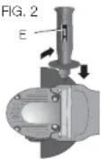 DEWALT D28140 - Assemblage de la poignee laterale (Fig. 2) RG - 1