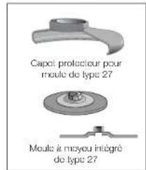 DEWALT D28131 - Meules de 114,3 mm et de 127 mm (4-1/2 et 5 po) - 2