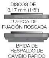 DEWALT D28131 - MONTAJE DE DISCOS SIN CUBO (FIG. 9, 10) - 3