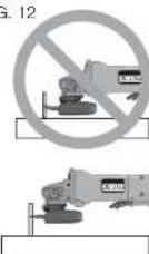 DEWALT D28131 - ESMERILADO DE BORDES CON DISCOS DE ESMERILAR (FIG. 12) - 1
