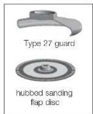 DEWALT D28131 - (114.3 mm) and 5'' (127 mm) Sanding Flap Discs - 1