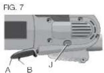 DEWALT D28131 - LOCK-ON BUTTON (FIG.7) D28114, D28144 - 1