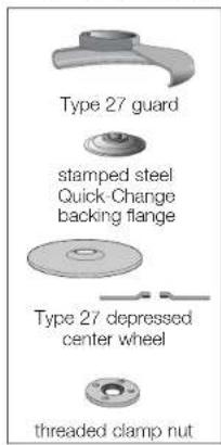 DEWALT D28131 - 6'' (152 mm) Grinding Wheels - 1