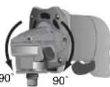 DEWALT D28110K - Positionnement du carter d'engrenages - 2