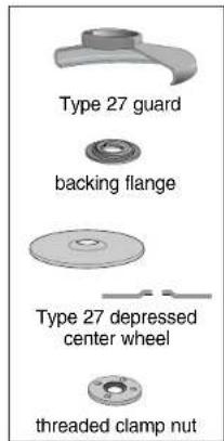 DEWALT D28110K - 4-1/2" Grinding Wheels - 1