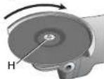 DEWALT D28110K - MOUNTING NON-HUBBED WHEELS - 2