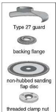 DEWALT D28110K - 4-1/2" Sanding Flap Discs - 2
