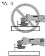 DEWALT D28112 - ACABADO DE SUPERFICIES CON DISCOS PARA LIJAR (FIG. 14) FIG. 14 - 2