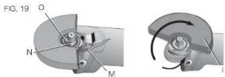 DEWALT D28112 - MOUNTING CLOSED (TYPE 1) GUARD (FIG. 19, 20) - 1