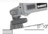 DEWALT D28112 - UTILISATION DE BROSSES MÉTALLIQUES FORME COUPELLE ET DE BROSSES MÉTALLIQUES (FIG. 17, 18) - 1