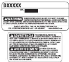 DEWALT D28112 - REMPLACEMENT GRATUIT DES ÉTIQUETTES - 1