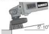 DEWALT D28112 - USO DE CEPILLOS DE ALAMBRE CON FORMA DE COPA Y DISCOS DE ALAMBRE (FIG. 17, 18) - 1