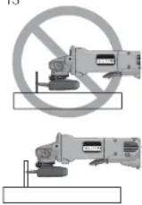 DEWALT D28112 - EDGE GRINDING WITH GRINDING WHEELS (FIG. 13) - 1