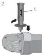 DEWALT D28402N - ATTACHING SIDE HANDLE (FIG. 2) - 1