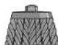 DEWALT D28402N - Brosses métalliques à touret - 2