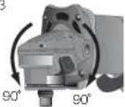 DEWALT D28402N - Rotating the Gear Case (Fig. 3) - 1