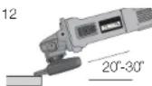 DEWALT D28402N - SURFACE GRINDING WITH GRINDING WHEELS (FIG. 12) - 1