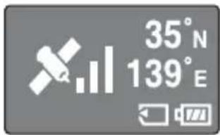 SONY GPSCS3KA - GPS status display - 2
