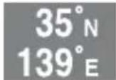 SONY GPSCS3KA - GPS status display - 9
