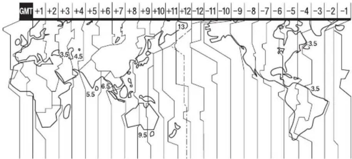 SONY GPSCS3KA - ■ Décalages horaires dans le monde - 1
