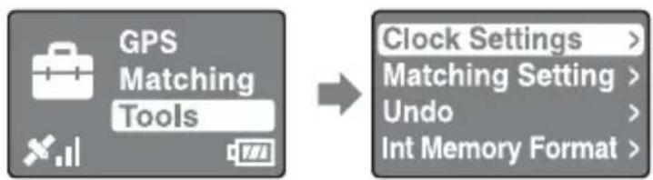 SONY GPSCS3KA - Écran mode [Tools] - 1