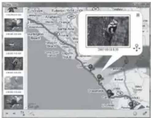 SONY GPSCS3KA - Displaying images where they were taken and the route you traveled on a map - 4