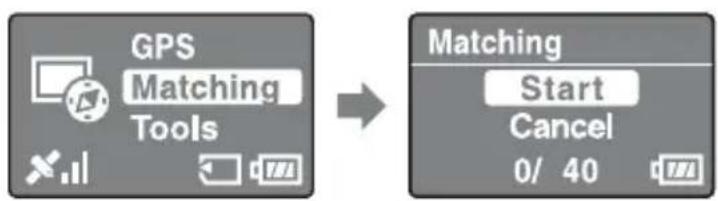 SONY GPSCS3KA - Écran mode [Matching] - 1