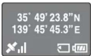 SONY GPSCS3KA - GPS status display - 4