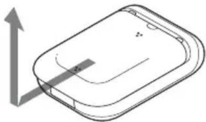 SONY GPSCS3KA - Open the battery cover. - 1