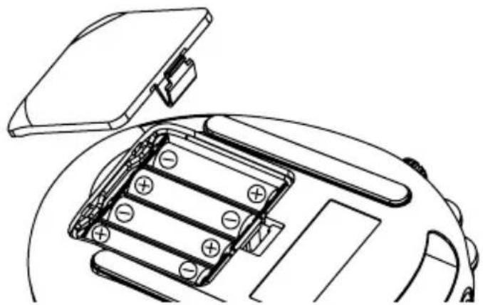 KORG ClipHit - Installing batteries - 1