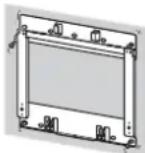 SONY SUWL700 - Bevestig de wandmontagesteun stevig aan de muur volgens de instructies in deze gebruiksaanwijzing. - 1