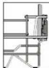 HOTPOINT HIC 3C34 - SPONDE RIBALTABILI CON POSIZIONE REGOLABILE - 1