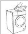BRANDT BWF744QLW - Nettoyage de I'extérieur du lave-linge - 1
