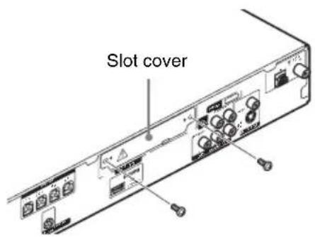 SONY WAHTSD1 - Inserting the transmitter - 1